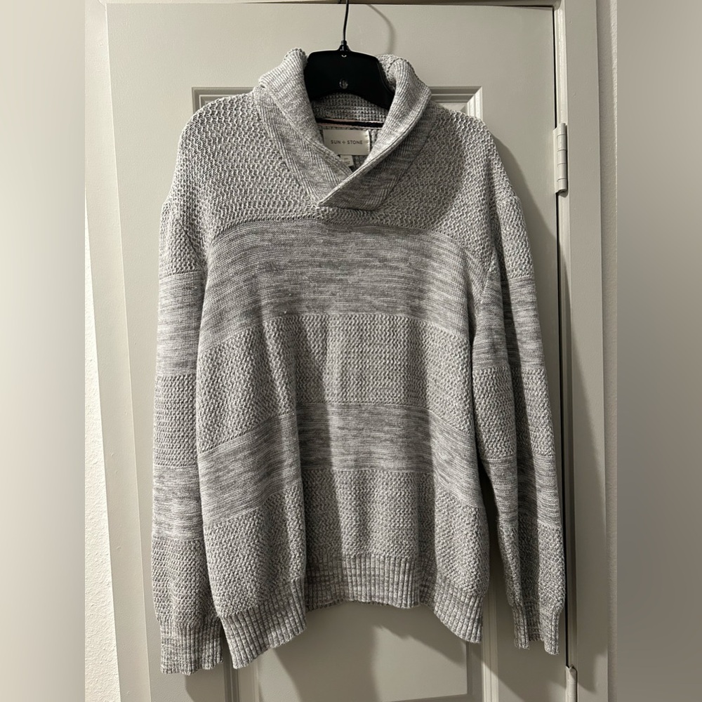 Mens, Size Xxl Sun - Stone, color Gray and White, New